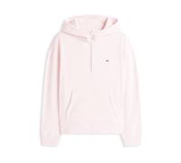 TOMMY JEANS Boxy Flag 1/4 Zip W - felpa con cappuccio - donna S Light Pink woman