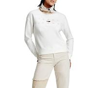 Tommy Jeans Felpa Tonal Bianco da donna XS