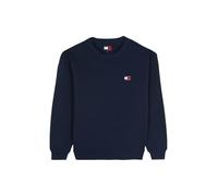 Tommy Jeans Badge Crew M - felpa - uomo M Dark Blue man