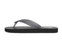 Tommy Jeans Flip Flops Donna Logo Infradito, Grigio (Washed Black), 36