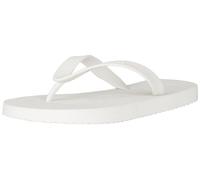 Tommy Jeans Flip Flops Uomo Scarpe da Mare, Bianco (Ecru), 40