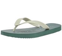 Tommy Jeans Flip Flops Uomo Scarpe da Mare, Verde (Tahoe Forest), 43