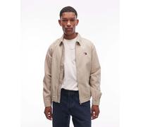 Tommy Jeans - Giacca con stampa della bandiera sul retro-Marrone 52