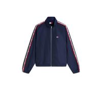 Tommy Jeans Giacca di mezza stagione 'Global Stripe Tape Zip-thru' navy / rosso / bianco Uomo Tommy Jeans M