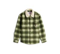Tommy Jeans Giacca di mezza stagione oliva / verde pastello / bianco Uomo Tommy Jeans XL
