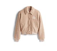 TOMMY JEANS Giacca effetto pelliccia beige | L