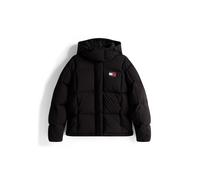 Tommy Jeans Donna Piumino Alaska Grid Down con Cappuccio, Nero (Black), L