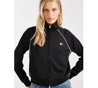 Tommy Jeans - Giacca sportiva nera con stemma-Nero S