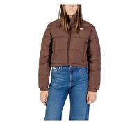 Tommy Jeans - Giacca Trapuntata con Design a Bandiera - - Jackets - Donna - Marrone - L