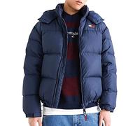 Tommy Jeans Giacca Uomo Alaska Puffer Giacca Invernale, Blu (Twilight Navy), XXL