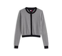 Tommy Jeans Giacchetta 'Essential' nero / bianco Donna Tommy Jeans S