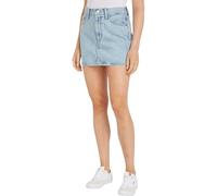 Tommy Jeans Gonna in Jeans Donna Minigonna, Blu (Denim Light), 33W