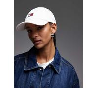 Tommy Jeans - Heritage - Cappellino a 5 pannelli bianco con logo One Size