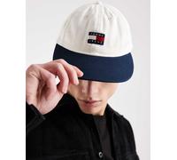 Tommy Jeans - Heritage - Cappellino bianco e blu navy con logo One Size