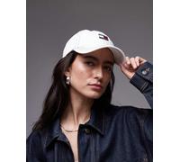 Tommy Jeans - Tjw Heritage Denim C AW0AW17572 Bianco - Cappellino - Taglia T.U T.U Bianco