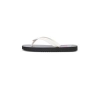 Tommy Jeans Tjw Logo Summer Sandal En0en02979, Infradito Donna, Black (Black/Ecru), 36 EU