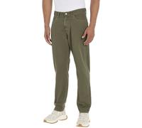 Tommy Jeans Isaac G/Dyed - pantaloni lunghi - uomo 34/32 Green man Better Cotton Initiative,Cotone Organico/Biologico