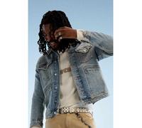 Tommy Jeans - Isaac - Giacca di jeans comoda sportiva lavaggio medio-Blu M