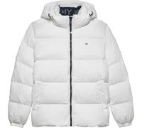 Tommy Jeans, ,Jackets ,Uomo ,Bianco ,M Giacca con cappuccio in piumino idrorepellente