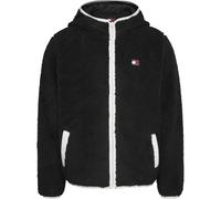 Tommy Jeans, ,Jackets ,Uomo ,Nero ,S Giacche in ecopelliccia e shearling Nero Zip