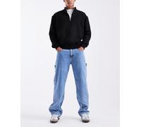 Tommy Jeans - Jamie - Jeans dritti larghi lavaggio chiaro-Blu W34 L32