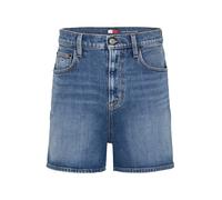 Tommy Jeans - Pantaloncini di jeans mom fit lavaggio medio-Blu W26