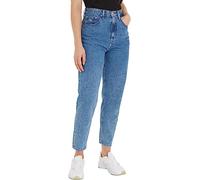 Tommy Jeans Jeans Donna Mom Jeans Vita Alta, Blu (Denim Light), 33W / 30L