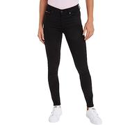 Tommy Jeans Jeans Donna Nora Mr Skny Elasticizzati, Nero (Staten Black Stretch), 25W / 32L