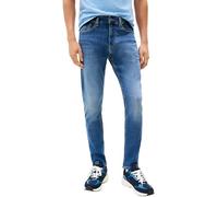 Tommy Jeans Jeans Uomo Austin Slim Tapered Elasticizzati, Blu (Denim Medium), 30W/34L