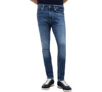 Tommy Jeans Jeans Uomo Austin Slim Tapered Elasticizzati, Blu (Denim Medium), 32W/36L