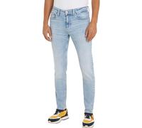 Tommy Hilfiger Azzurro Cotton Men's Tapered Jean - W28 | L32