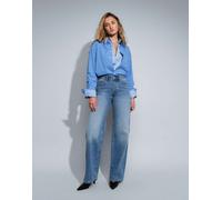 Tommy Jeans - Layla - Jeans dritti slim a vita alta lavaggio blu scuro W26 L32