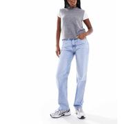 Tommy Jeans - Layla - Jeans dritti slim fit lavaggio chiaro-Blu W26 L32