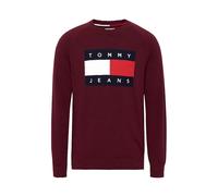 Tommy Jeans - Maglieria Girocollo - - Knitwear - Uomo - Rosso - L