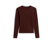 TOMMY JEANS Maglietta a maniche lunghe marrone | L