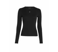 Tommy Jeans - Tjw Slim Essential R DW0DW17387 Nero - Abbigliamento S Nero