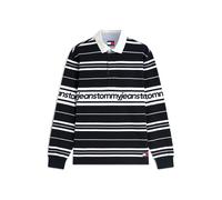 Tommy Jeans Maglietta blu notte / bianco Uomo Tommy Jeans L