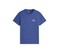 Tommy Jeans Maglietta blu reale / rosso / bianco Uomo - Abbigliamento - Taglie comode - Maglie e T-shirt Tommy Jeans L