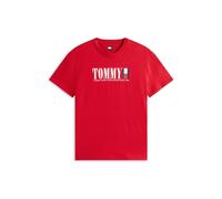 Tommy Jeans Maglietta blu scuro / rosso / bianco Uomo Tommy Jeans XL