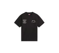 Tommy Jeans Maglietta 'BOROUGHS' nero / bianco Uomo Tommy Jeans XS nero / bianco