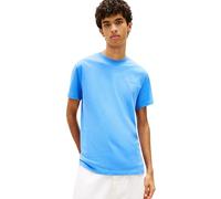 Tommy Jeans Maglietta da Uomo Tjm Slim Linear Chest Ext Dm0Dm21780 S/S, Blu (Blu Crepuscolo), XL