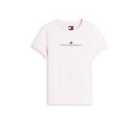 Tommy Jeans Ess Logo 1 Slim Fit Short Sleeve T-shirt Rosa XS Donna