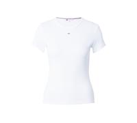 Tommy Jeans Slim Essential Ext Short Sleeve T-shirt Bianco L Donna