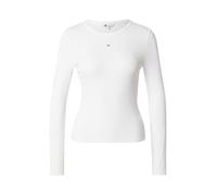 Tommy Jeans Maglietta 'ESSENTIAL' bianco, Taglia XS