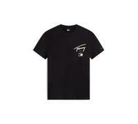 Tommy Jeans - Tjm Reg City Sign Ss Nero - Abbigliamento XXL Nero