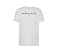 Tommy Jeans - T-shirt grigia con logo-Grigio XL
