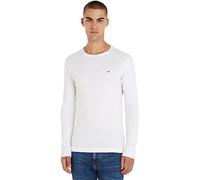 Tommy Jeans Maglietta Maniche Lunghe Uomo TJM Original Maniche Lunghe, Bianco (Classic White), S