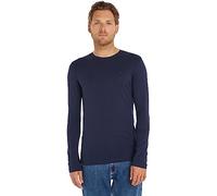 Tommy Jeans Maglietta Maniche Lunghe Uomo TJM Original Maniche Lunghe, Blu (Black Iris), L
