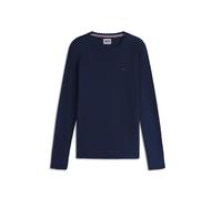 Tommy Jeans Maglietta Maniche Lunghe Uomo TJM Original Maniche Lunghe, Blu (Black Iris), M