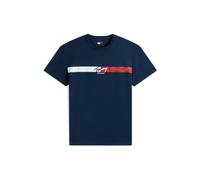 Tommy Jeans Maglietta navy / rosso / bianco Uomo Tommy Jeans M